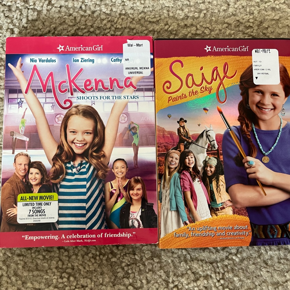 American girl DVDs